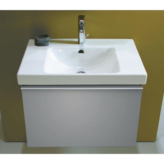 Тумба подвесная с раковиной Jacob Delafon Odeon Up 70 см EB860-N18, белый - фото 4