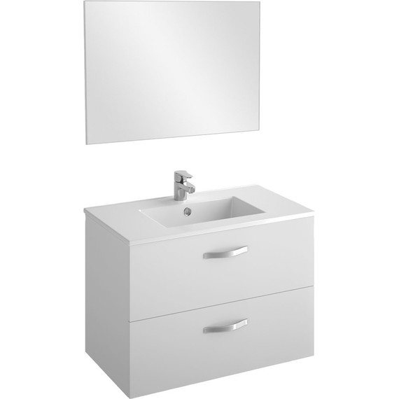 Тумба подвесная с раковиной Jacob Delafon Ola 80 см EB391RU-J5, белый - фото 4