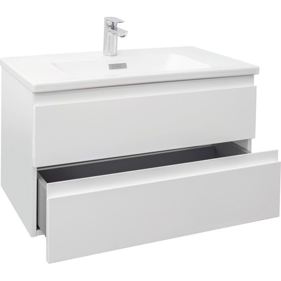 Тумба подвесная с раковиной Jacob Delafon Madeleine 80 см EB2053-J5, белый - фото, картинка 6 Тумба подвесная с раковиной Jacob Delafon Madeleine 80 см EB2053-J5, белый - фото 6