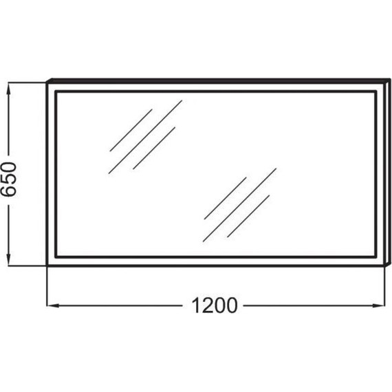 Зеркало Jacob Delafon Parallel Led 120 см EB1444-NF - фото 2