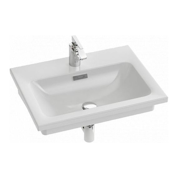 Тумба подвесная с раковиной Jacob Delafon Vox 60 см EB2030-RA-N18, белый - фото 3