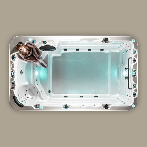 Спа бассейн Vortex Spas Aquagym 398х231 см - фото 14