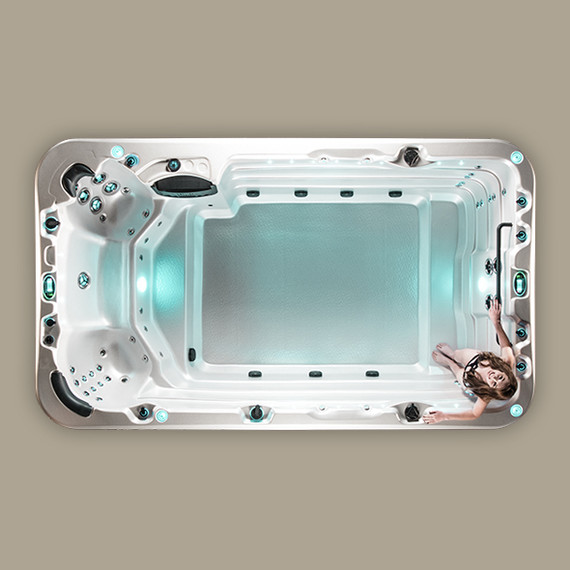 Спа бассейн Vortex Spas Aquagym 398х231 см - фото 17