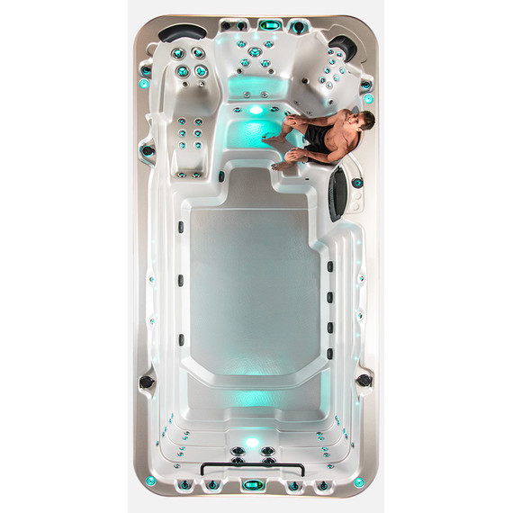 Спа бассейн Vortex Spas Aquagym Max 449х231х130 см - фото 7