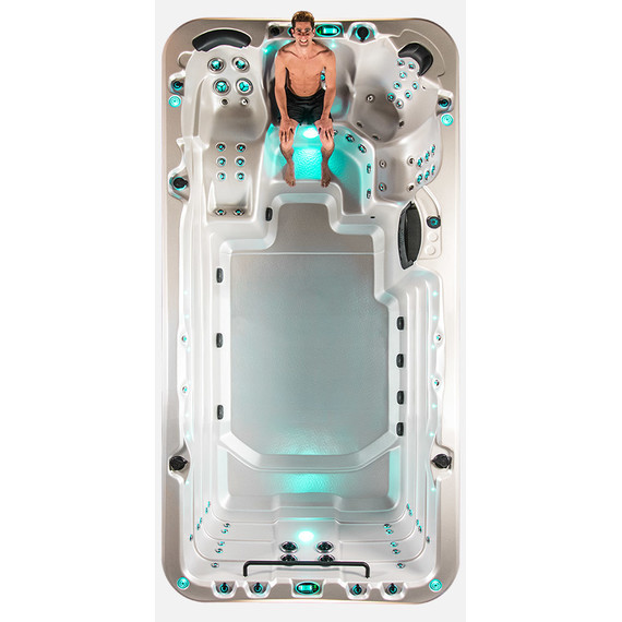 Спа бассейн Vortex Spas Aquagym Max 449х231х130 см - фото 9