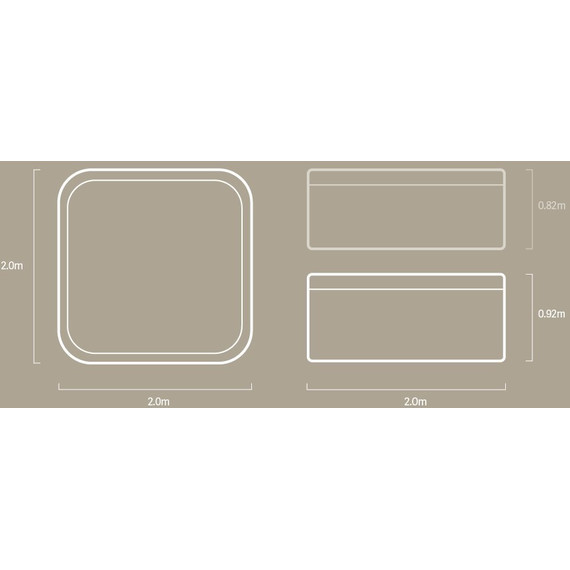 Спа бассейн Vortex Spas Cerium 200х200 см - фото 8