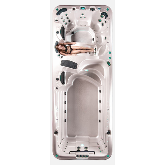 Спа бассейн Vortex Spas Hydrozone 591х230х130 см - фото 11