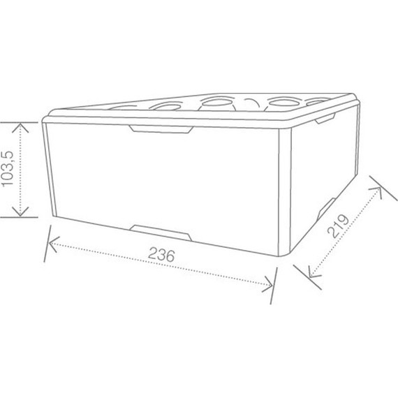 Спа бассейн Vibes by USSPA Comter 235х219 см, white pearl - фото 3