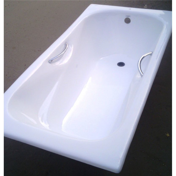 Ванна чугунная Goldman Donni 170х75 см (с ножками и ручками) - фото 5