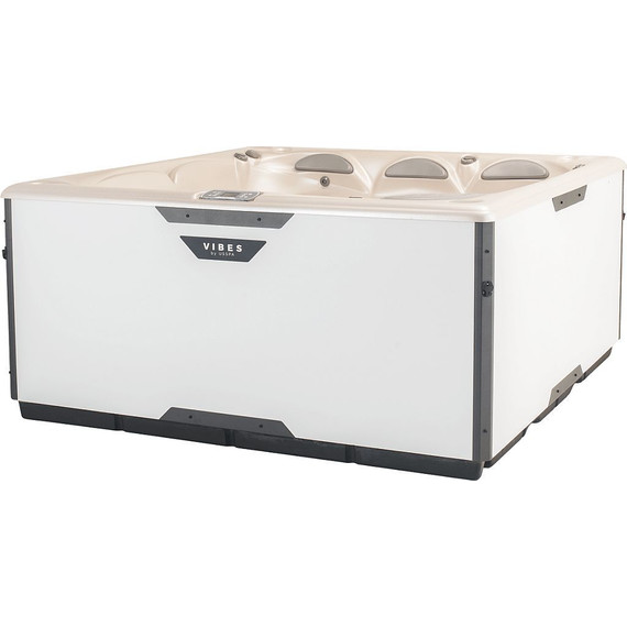 Спа бассейн Vibes by USSPA Pura 210х194 см, gypsum - фото 2