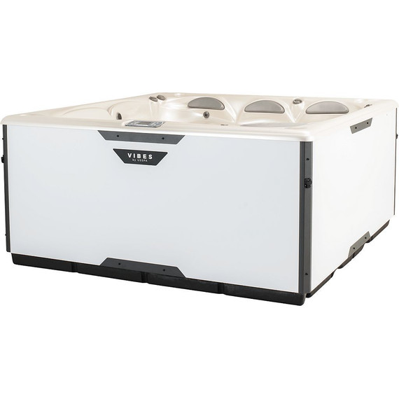 Спа бассейн Vibes by USSPA Pura 210х194 см, white pearl - фото 2