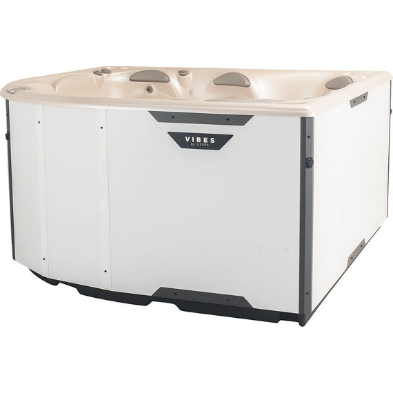 Спа бассейн Vibes by USSPA Trusto 219х219 см, gypsum - фото 2