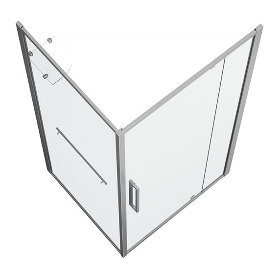 Душевое ограждение Bravat Line 90х90 см BS090.2116A, хром/прозрачное - фото 5