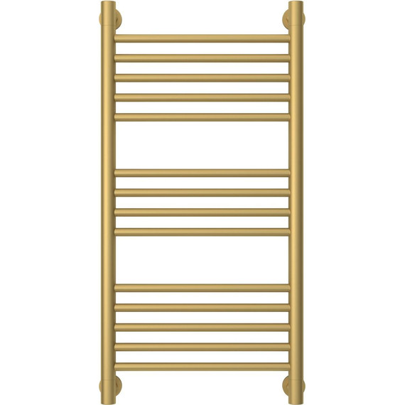Полотенцесушитель водяной Сунержа Богема+ П14 800x400 мм (прямая перемычка) 032-0220-8040, золото матовое - фото, картинка 2 Полотенцесушитель водяной Сунержа Богема+ П14 800x400 мм (прямая перемычка) 032-0220-8040, золото матовое - фото 2