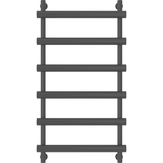 Полотенцесушитель водяной Сунержа Атлант П6 1000х500 мм 31-0226-1050, чёрный матовый - фото 2