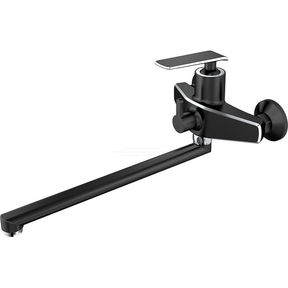 Смеситель для ванны Haiba HB22548-7, черный/хром - фото 