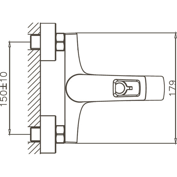Смеситель для ванны Haiba HB60595 - фото, картинка 3 Смеситель для ванны Haiba HB60595 - фото 3