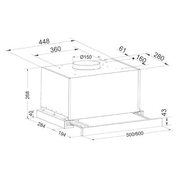 Вытяжка Oasis VT-60I (F) - фото 2