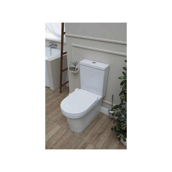 Унитаз-компакт безободковый Aquanet Rimless Nova-C1 BL-101N-TPT-A 203338 с тонкой крышкой микролифт - фото 9