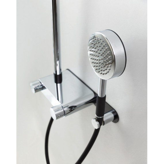 Душевая стойка с термостатом Cezares MOON-CD-TA250-01 - фото 2
