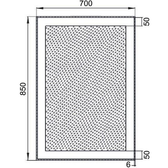 Зеркало Aquanet Алассио 7085 70 см 196633 LED - фото 5
