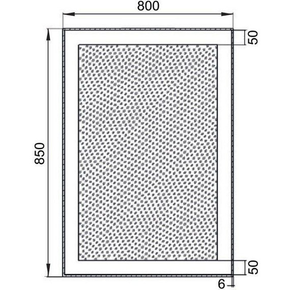 Зеркало Aquanet Алассио 8085 80 см 196634 LED - фото 5