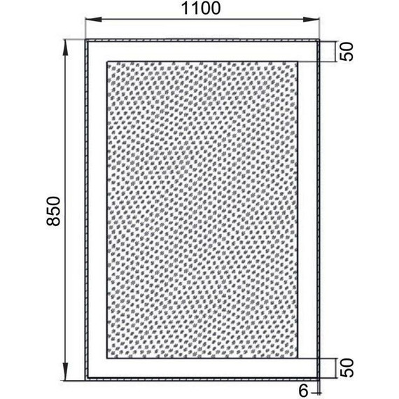 Зеркало Aquanet Алассио 11085 110 см 196639 LED - фото 5