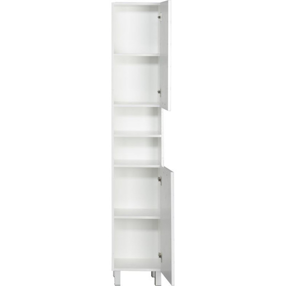 Пенал напольный Aquanet Доминика 35 см 170802, белый - фото 6