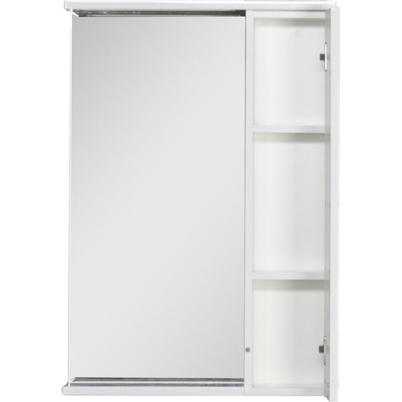 Зеркало-шкаф Aquanet Доминика 60 см 171918 LED, белый - фото 6