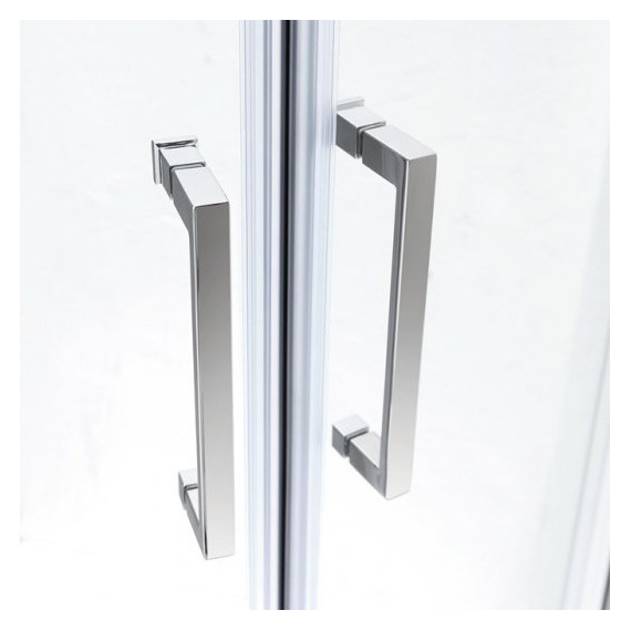 Душевое ограждение Cezares 80х80 см MOLVENO-R-2-80-P-Cr, хром/матовое - фото 9