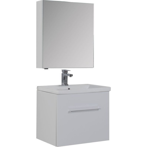 Зеркало-шкаф Aquanet Порто 60 см 195727, белый - фото 10