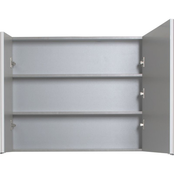 Зеркало-шкаф Aquanet Порто 80 см 195728, белый - фото 8