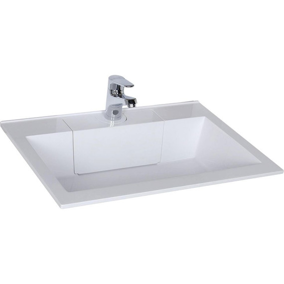 Тумба подвесная с раковиной Aquanet Алвита 100 см 235341, белый - фото 9