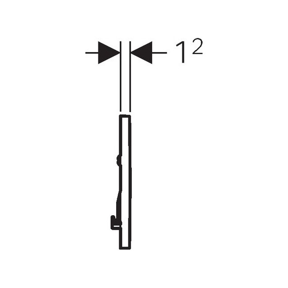 Кнопка смыва Geberit Sigma 30 115.893.KJ.1, белый/хром глянец - фото, картинка 3 Кнопка смыва Geberit Sigma 30 115.893.KJ.1, белый/хром глянец - фото 3