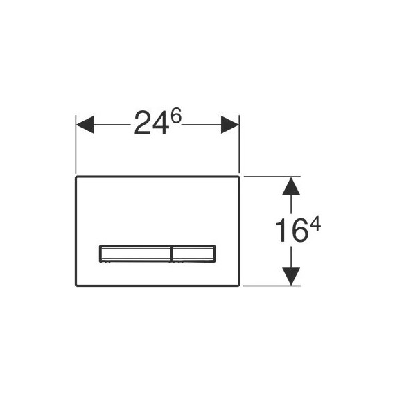 Кнопка смыва Geberit Sigma 50 115.788.JM.2, серый - фото, картинка 2 Кнопка смыва Geberit Sigma 50 115.788.JM.2, серый - фото 2