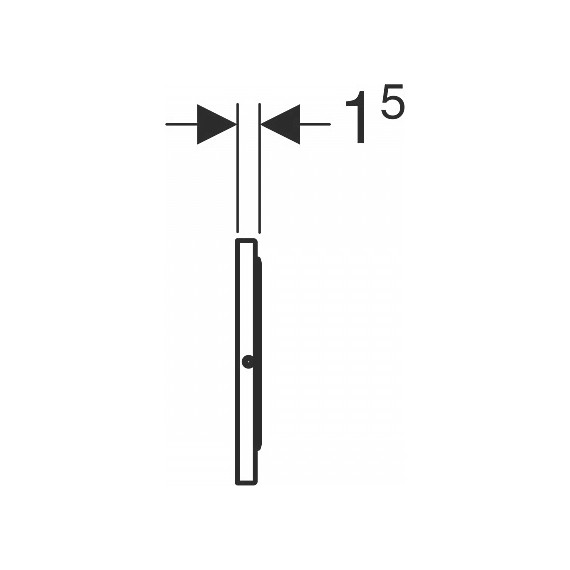 Кнопка смыва Geberit Sigma 10 115.758.JT.5, белый - фото, картинка 3 Кнопка смыва Geberit Sigma 10 115.758.JT.5, белый - фото 3