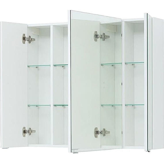 Зеркало-шкаф Aquanet Алвита 100 см 235344, белый - фото 6