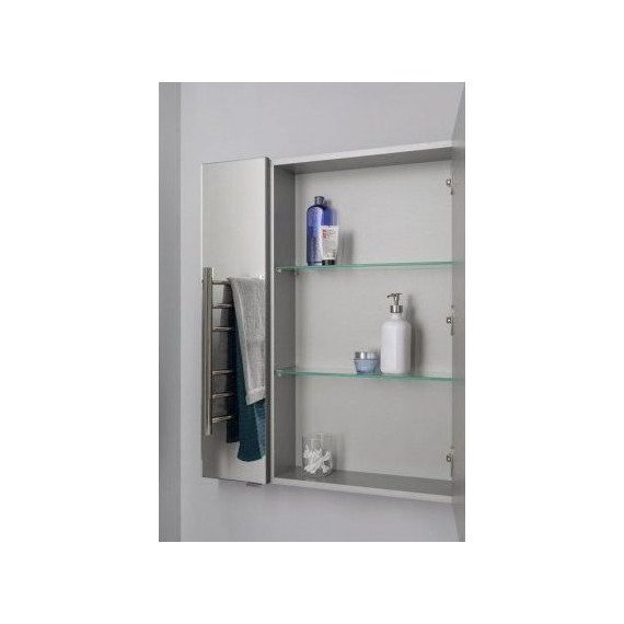 Зеркало-шкаф Aquanet Алвита 90 см 240110, серый антрацит - фото, картинка 7 Зеркало-шкаф Aquanet Алвита 90 см 240110, серый антрацит - фото 7