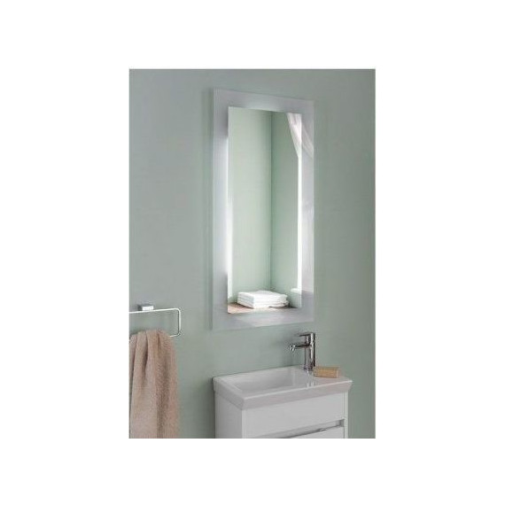 Зеркало Aquanet Нота 45 см 159094, алюминий - фото, картинка 4 Зеркало Aquanet Нота 45 см 159094, алюминий - фото 4