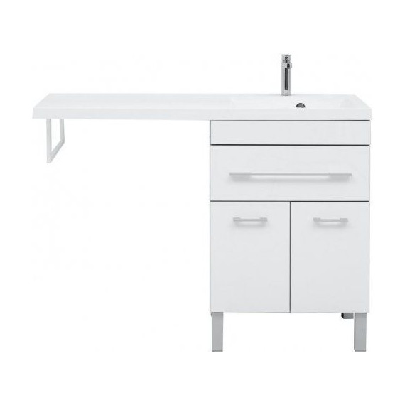 Тумба напольная с раковиной-столешницей Aquanet Верона 120 см 182507 R, белый - фото, картинка 7 Тумба напольная с раковиной-столешницей Aquanet Верона 120 см 182507 R, белый - фото 7