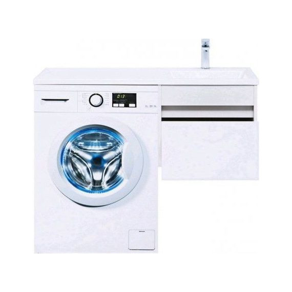 Тумба подвесная с раковиной-столешницей Aquanet Токио 110 см 236915 R, белый - фото, картинка 11 Тумба подвесная с раковиной-столешницей Aquanet Токио 110 см 236915 R, белый - фото 11