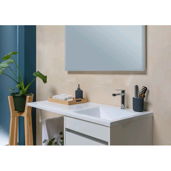 Тумба подвесная с раковиной-столешницей Aquanet Токио 110 см 236915 R, белый - фото, картинка 13 Тумба подвесная с раковиной-столешницей Aquanet Токио 110 см 236915 R, белый - фото 13