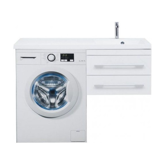 Тумба подвесная с раковиной-столешницей Aquanet Нота 120 см 171483 R, белый - фото 8