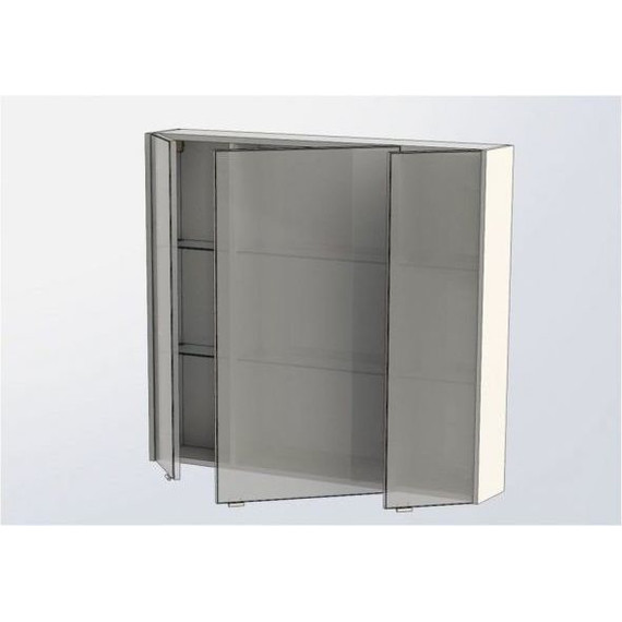 Зеркало-шкаф Aquanet Августа 100 см 210005, белый - фото 4