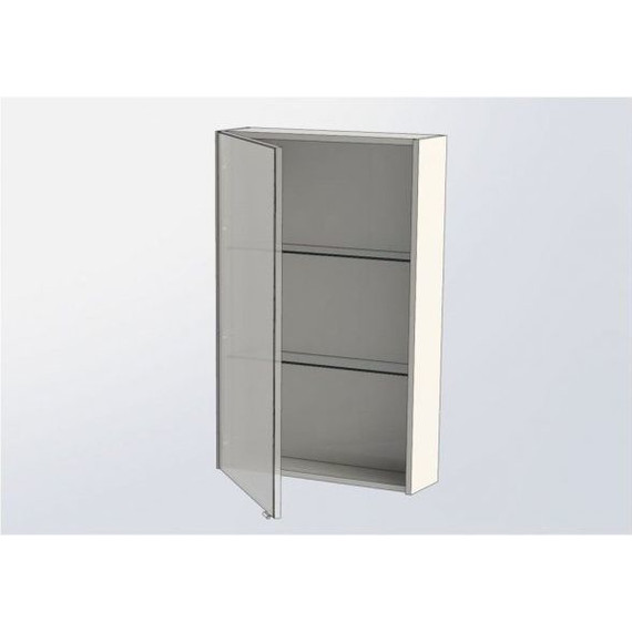 Зеркало-шкаф Aquanet Августа 58 см 210008, белый - фото 4