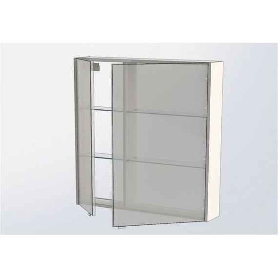 Зеркало-шкаф Aquanet Августа 90 см 210013, белый - фото 4