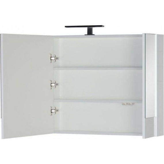 Зеркало-шкаф Aquanet Нота 100 см 165372, белый - фото 6