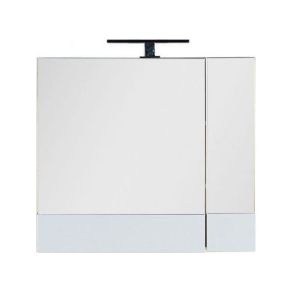 Зеркало-шкаф Aquanet Нота 75 см 165130, белый - фото 2