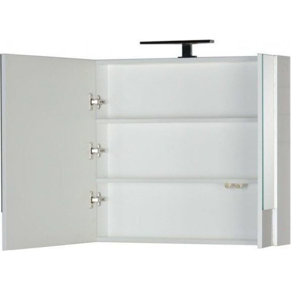 Зеркало-шкаф Aquanet Нота 75 см 165130, белый - фото 3
