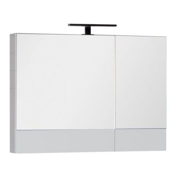 Зеркало-шкаф Aquanet Нота 90 см 165371, белый - фото 3